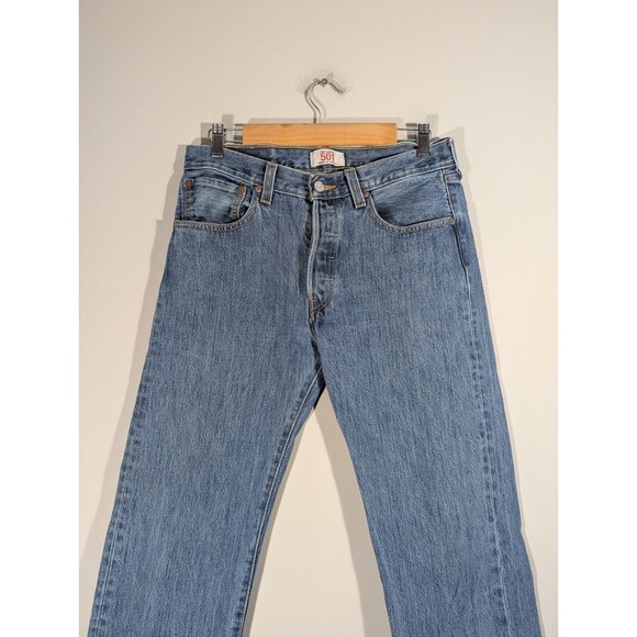 Levi's 501 XX Men's Straight Leg Button Fly Classic Jeans Sz 32 Vintage Western - Picture 5 of 11